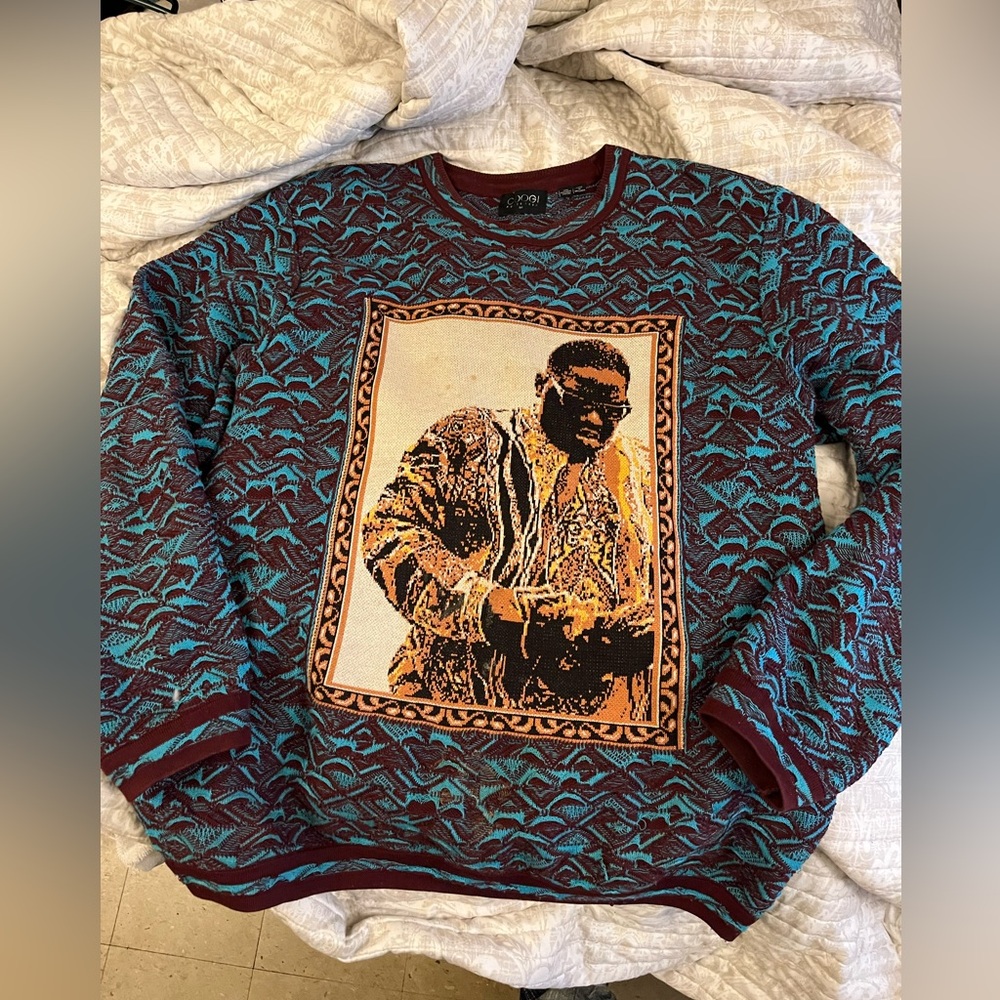 COOGI SWEATER size 3xl Notorious Big